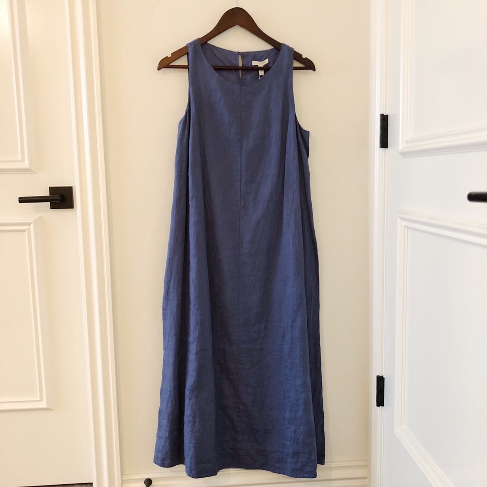 Eileen Fisher blue dress
